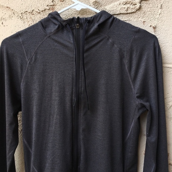 Gymshark Apex Zip Up Jacket Black Marl I Size S - Picture 4 of 6